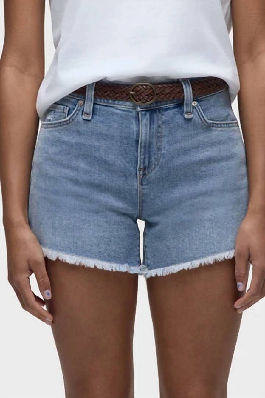NEW HUDSON gemma jean shorts in delight